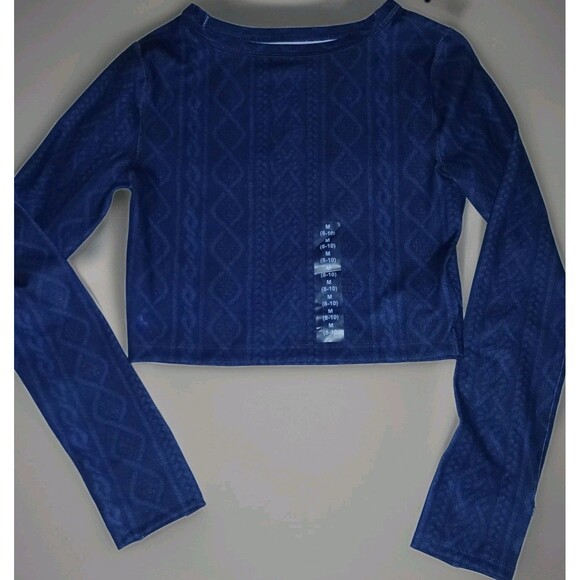 Polo Ralph Lauren Women's Performance Top Sz M Blue Super-Fitted Cropped... - Picture 2 of 7